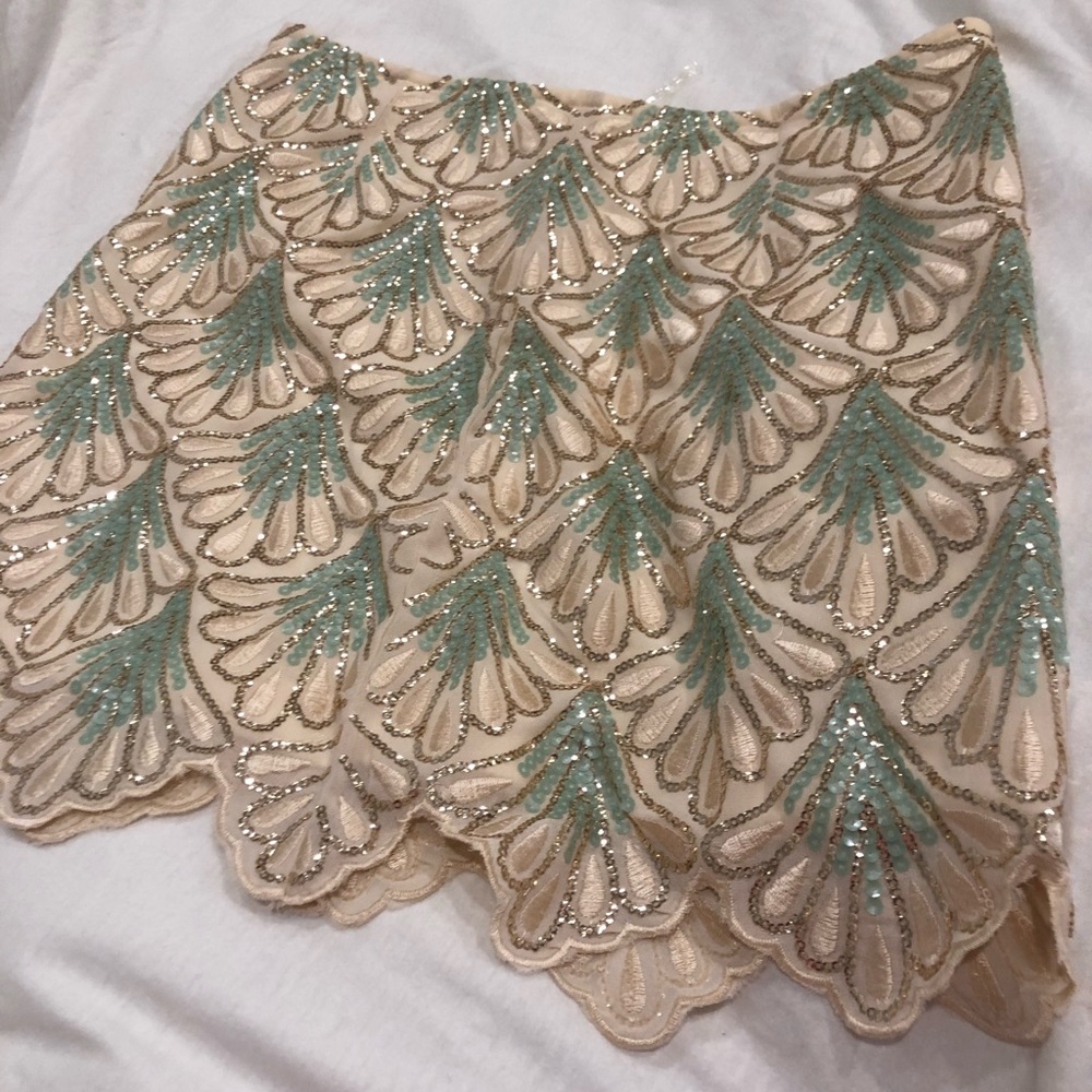Sequined skirt